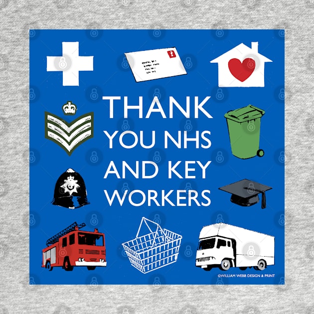 Thank You NHS & Key Workers by WonderWebb